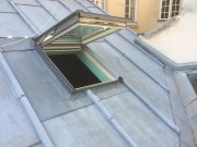 Velux® sur toît en zinc
