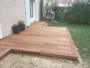 Création d'une terrasse bois